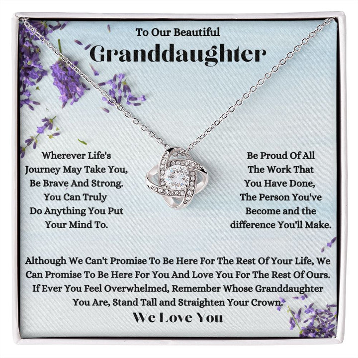 My Beautiful Granddaughter Necklace | Tina's gift store